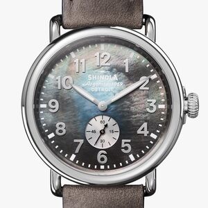 NWOT Shinola Runwell 41mm Mother of Pearl